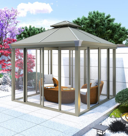 Casa transparente de verano de 300 * 300 cm 